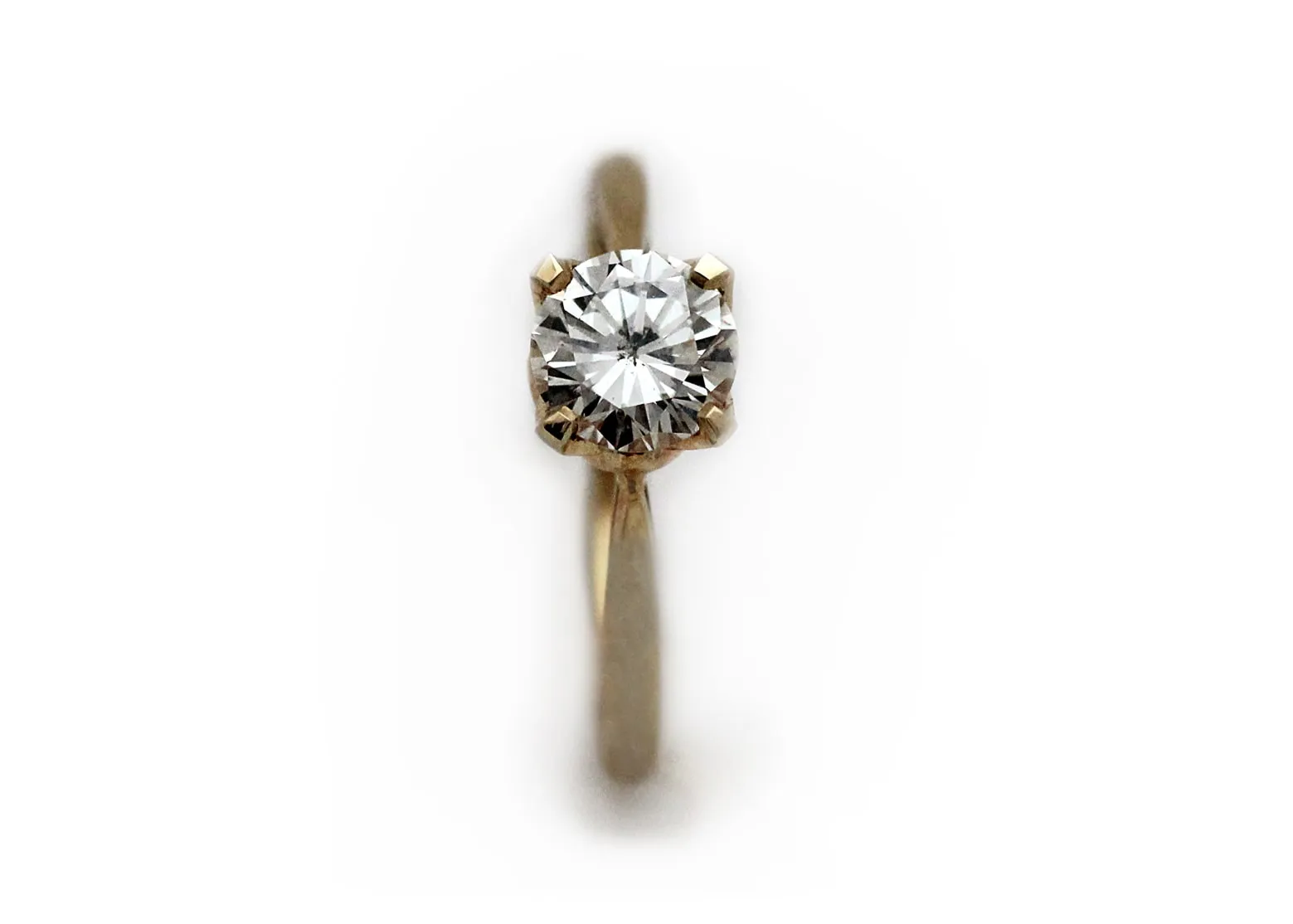 Traditional Diamond promise ring