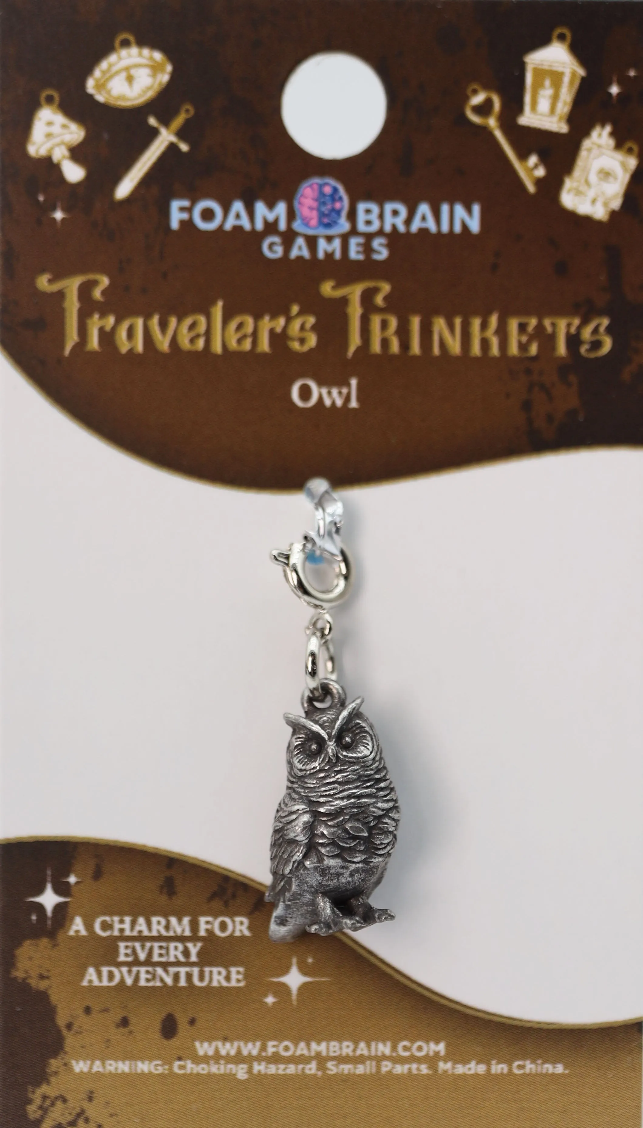 Traveler's Trinkets: Owl Charm