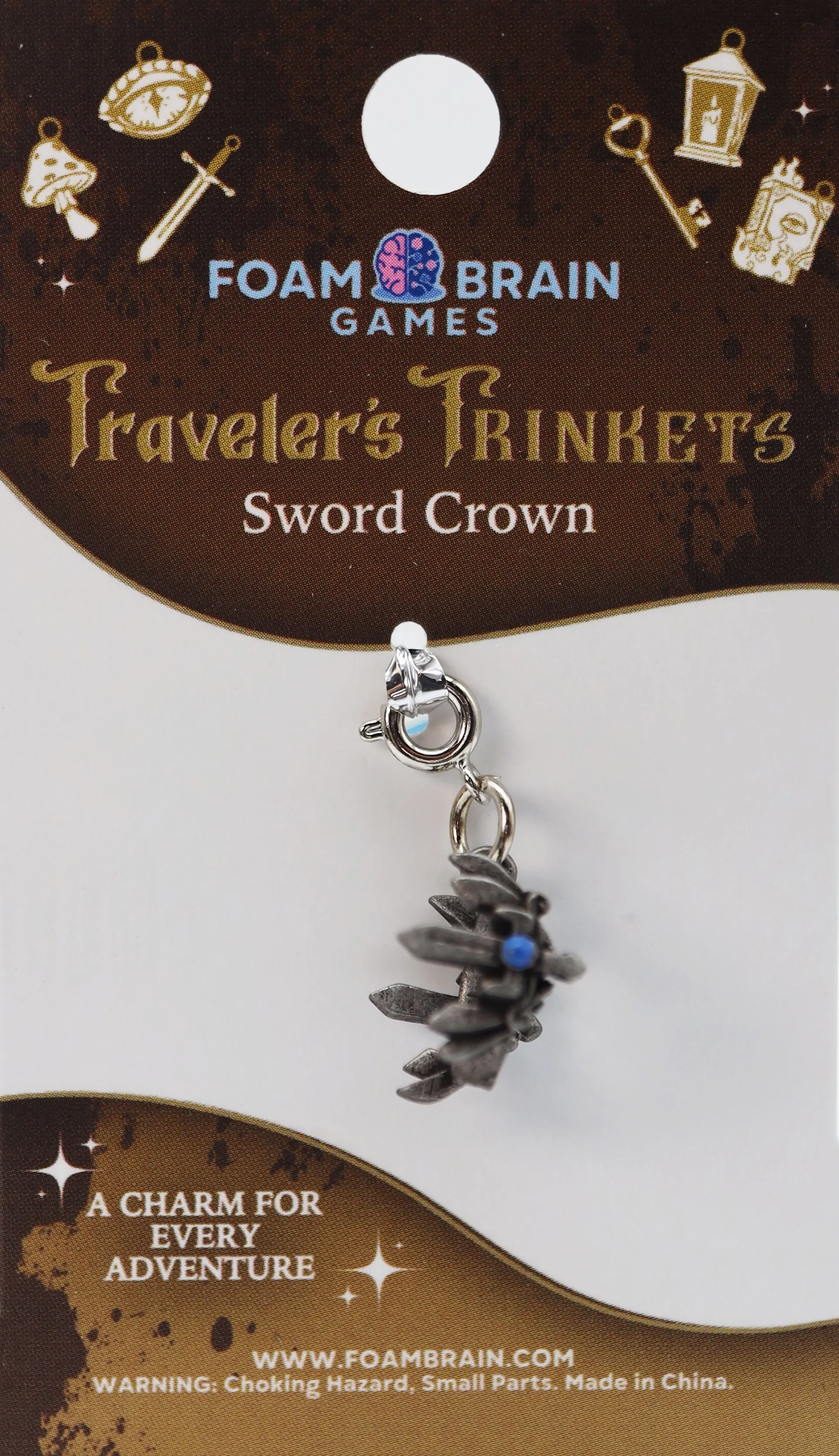 Traveler's Trinkets: Sword Crown Charm