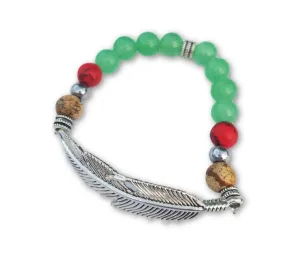 Turquoise Feather