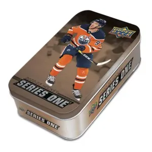 Upper Deck 2023 Series 1 Tin Hockey Trading Cards