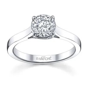 Vatche Solitaire Diamond Engagement Ring