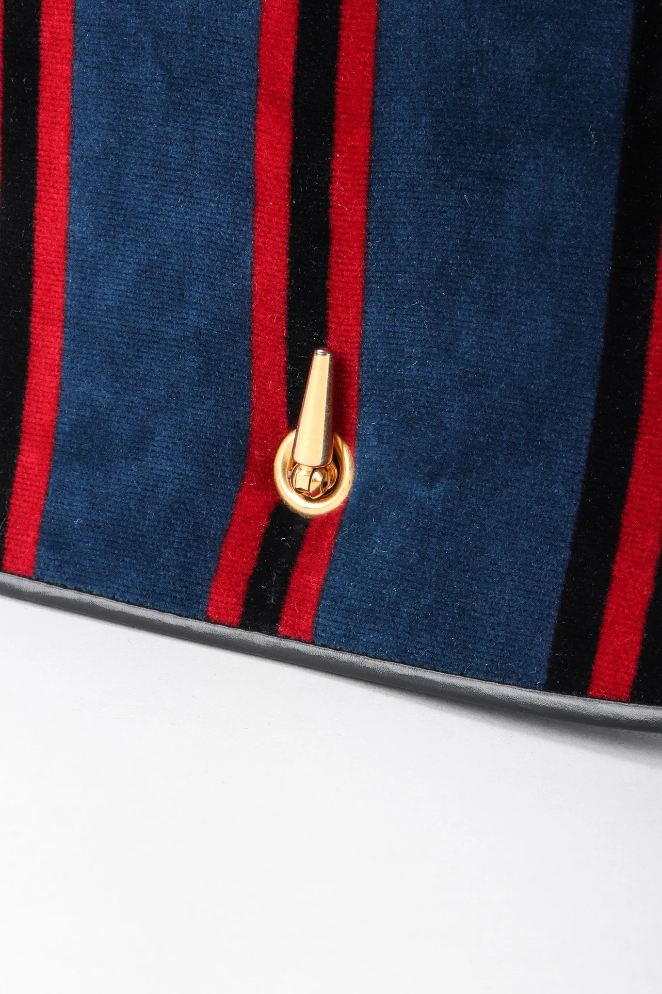 Velvet Mini Flap Bag