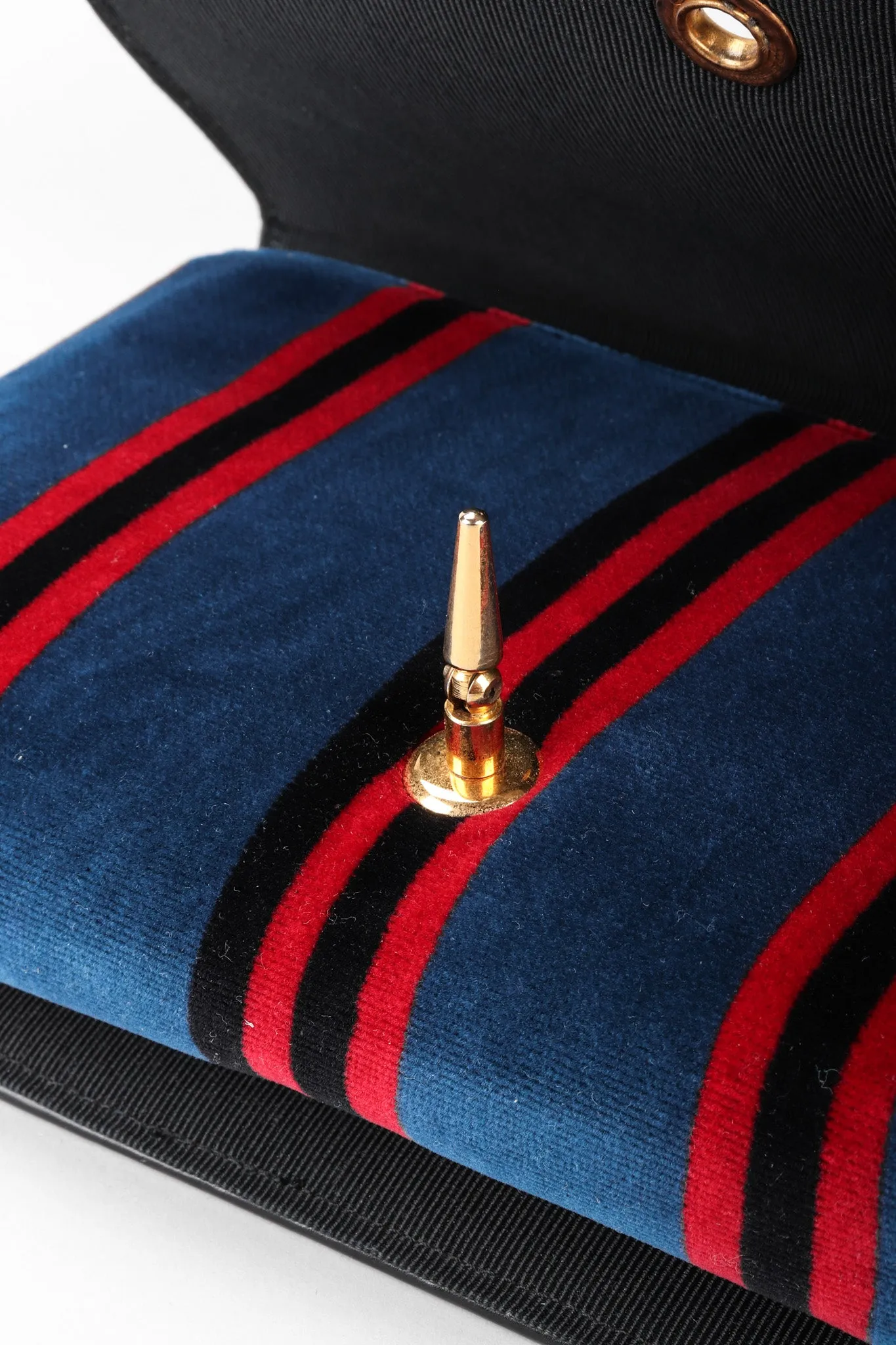 Velvet Mini Flap Bag