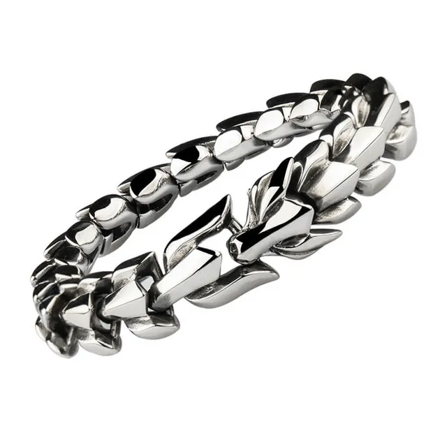 Viking Skeletal Dragon Bracelet