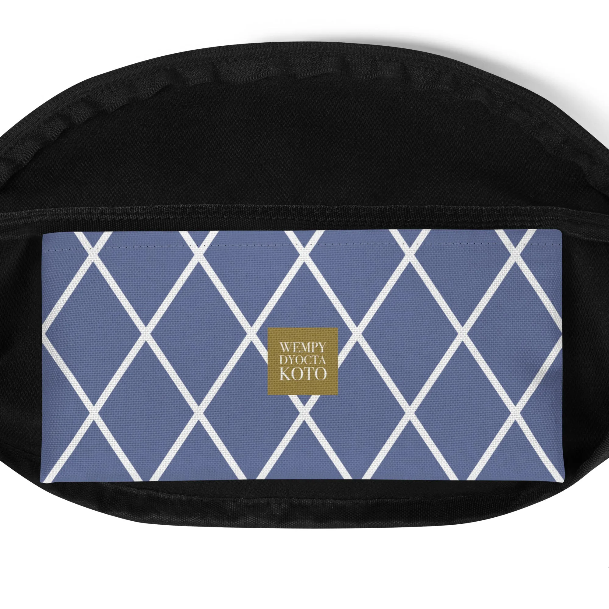 Vintage Blue Purple - Inspired By Harry Styles - Sustainably Made Fanny Pack
