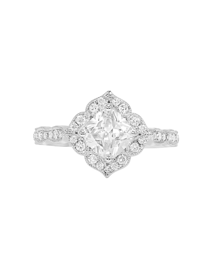 Vintage Inspired Diamond Ring
