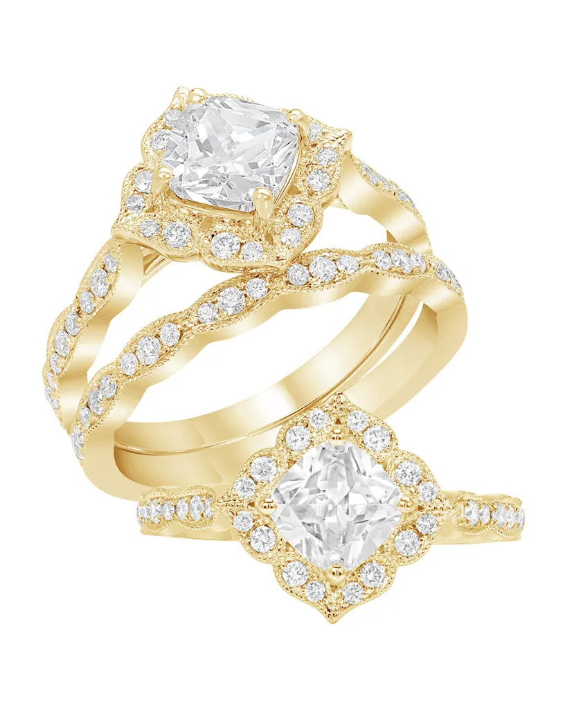 Vintage Inspired Diamond Ring