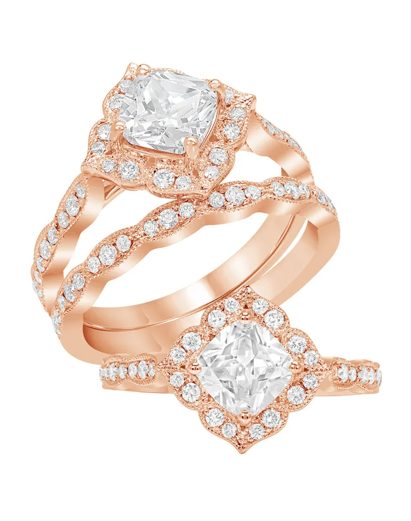 Vintage Inspired Diamond Ring