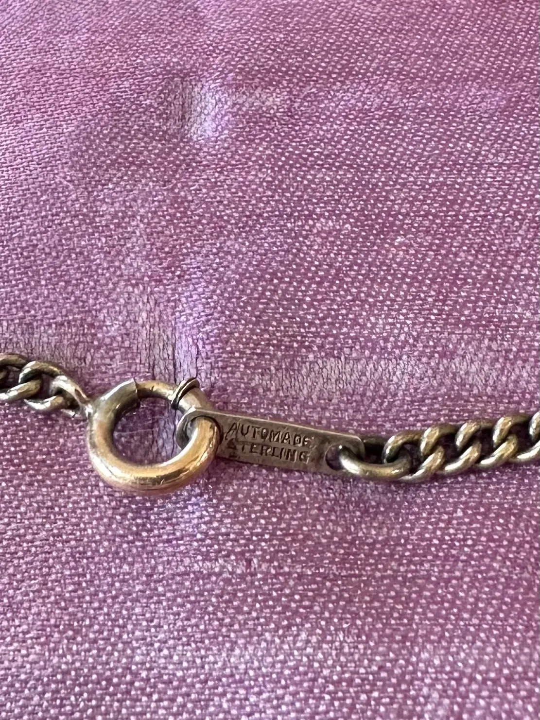 Vintage Signed Automade Sterling Silver Gold Plated with Antique Carnelian Intaglio Soldier Pendant Necklace 24.5” Victorian Fob