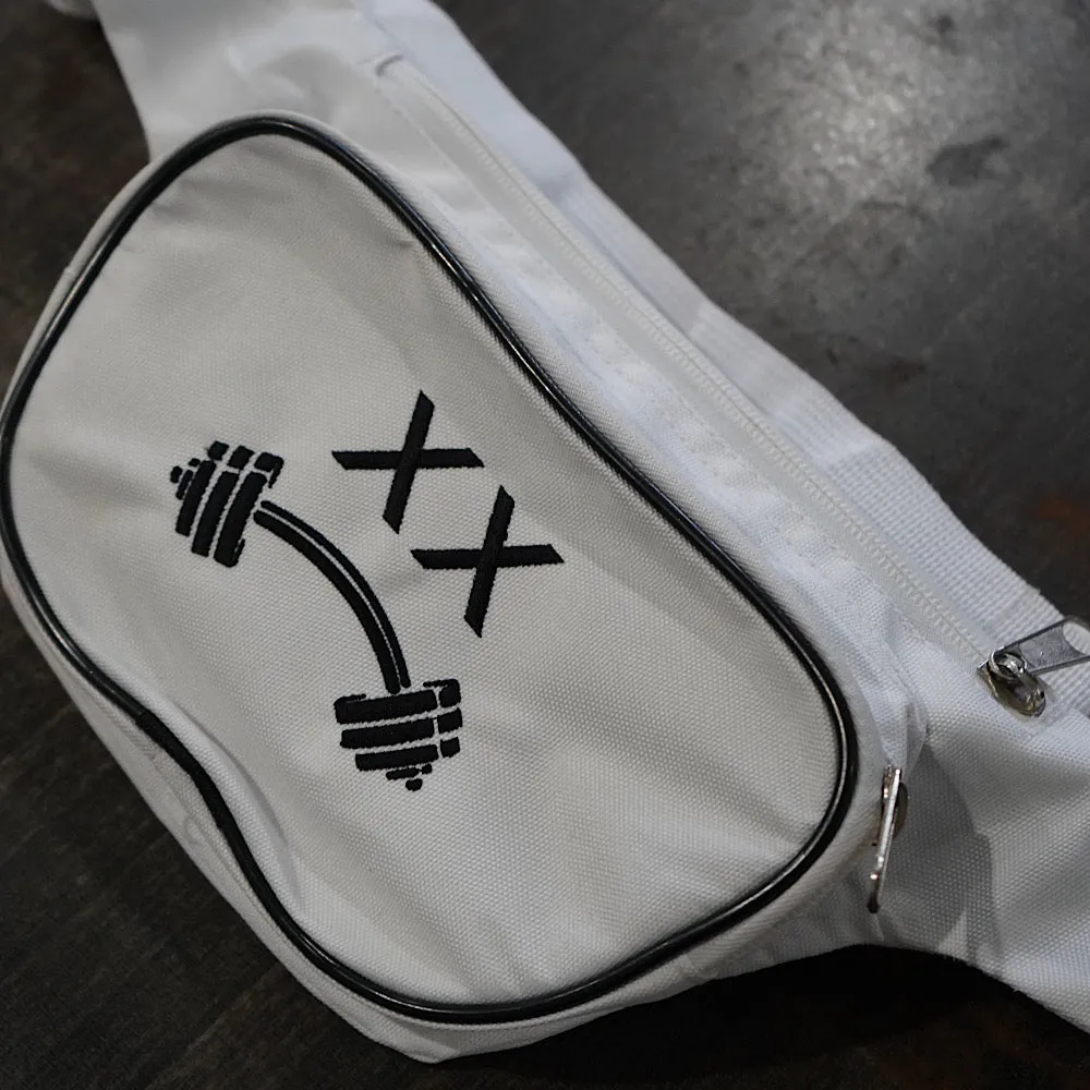 WHITE FANNYPACK