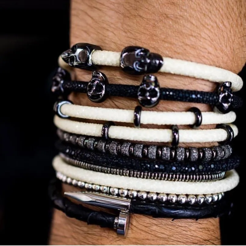 White stingray bracelet (Unisex)