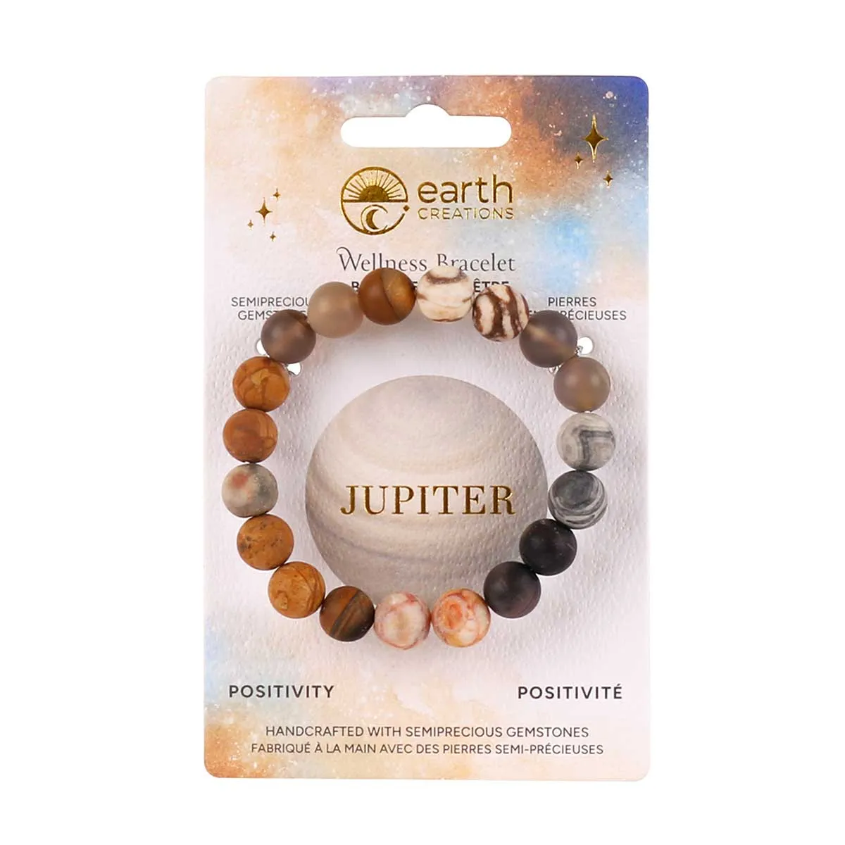 Wholesale Planet Collection Gemstone Bracelets - Displayer of 48