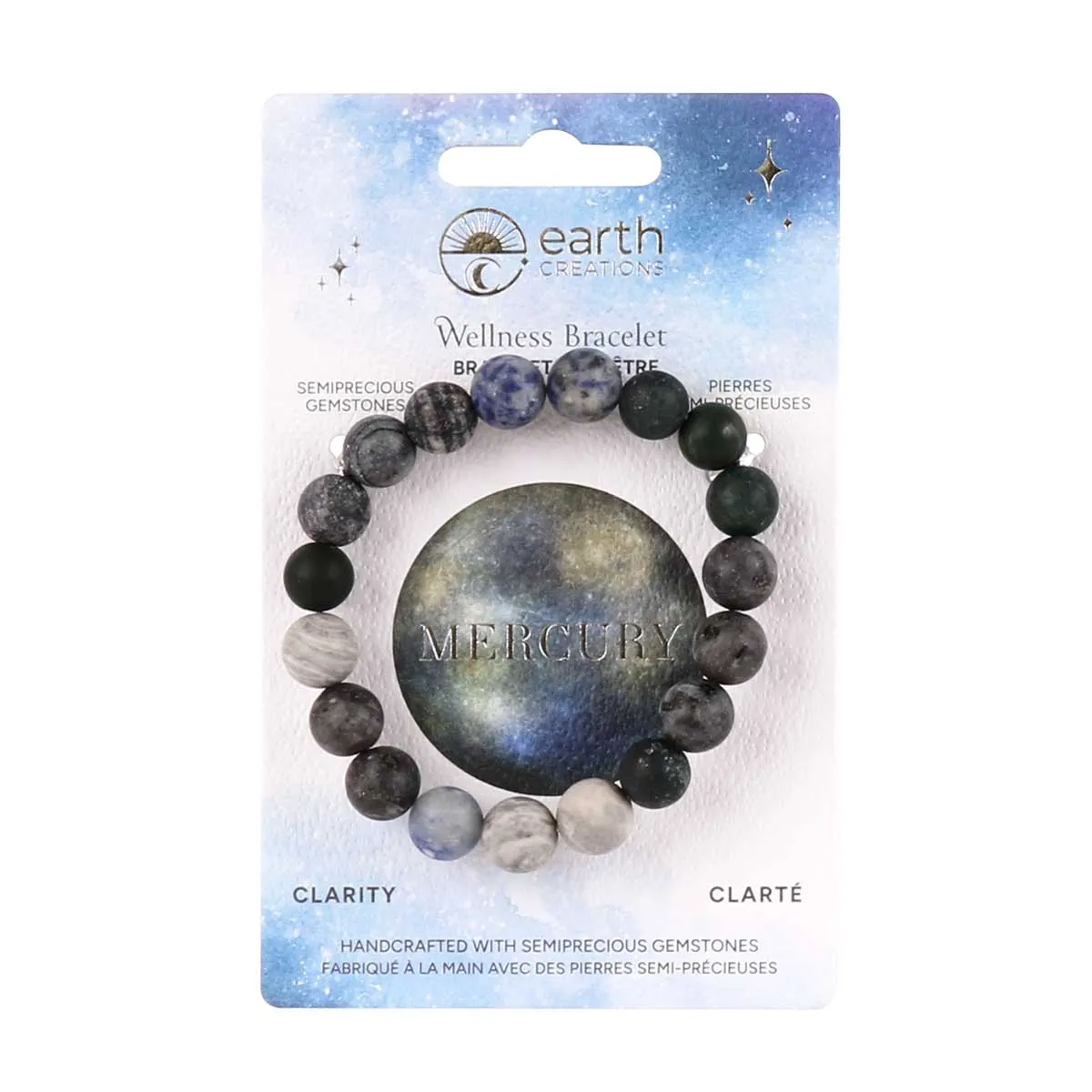 Wholesale Planet Collection Gemstone Bracelets - Displayer of 48