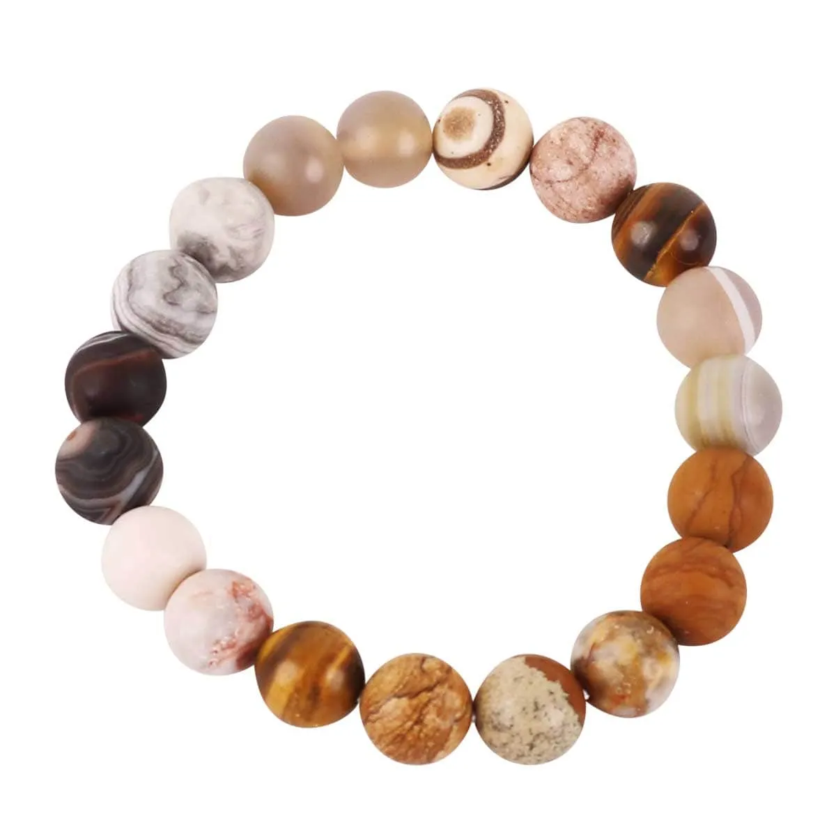 Wholesale Planet Collection Gemstone Bracelets - Displayer of 48