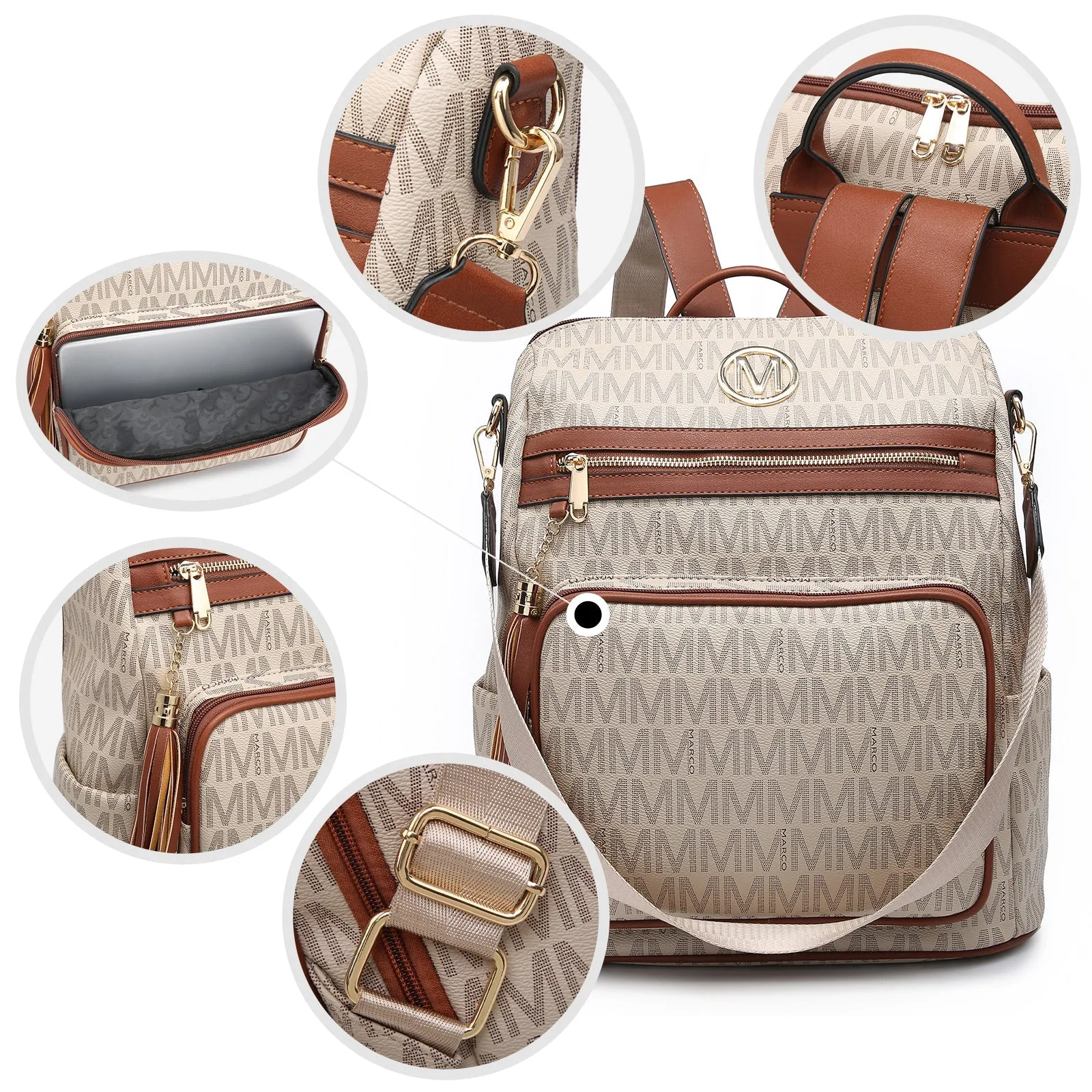 Women Fashion Backpack Purse Large Rucksack Travel Shoulder Bags