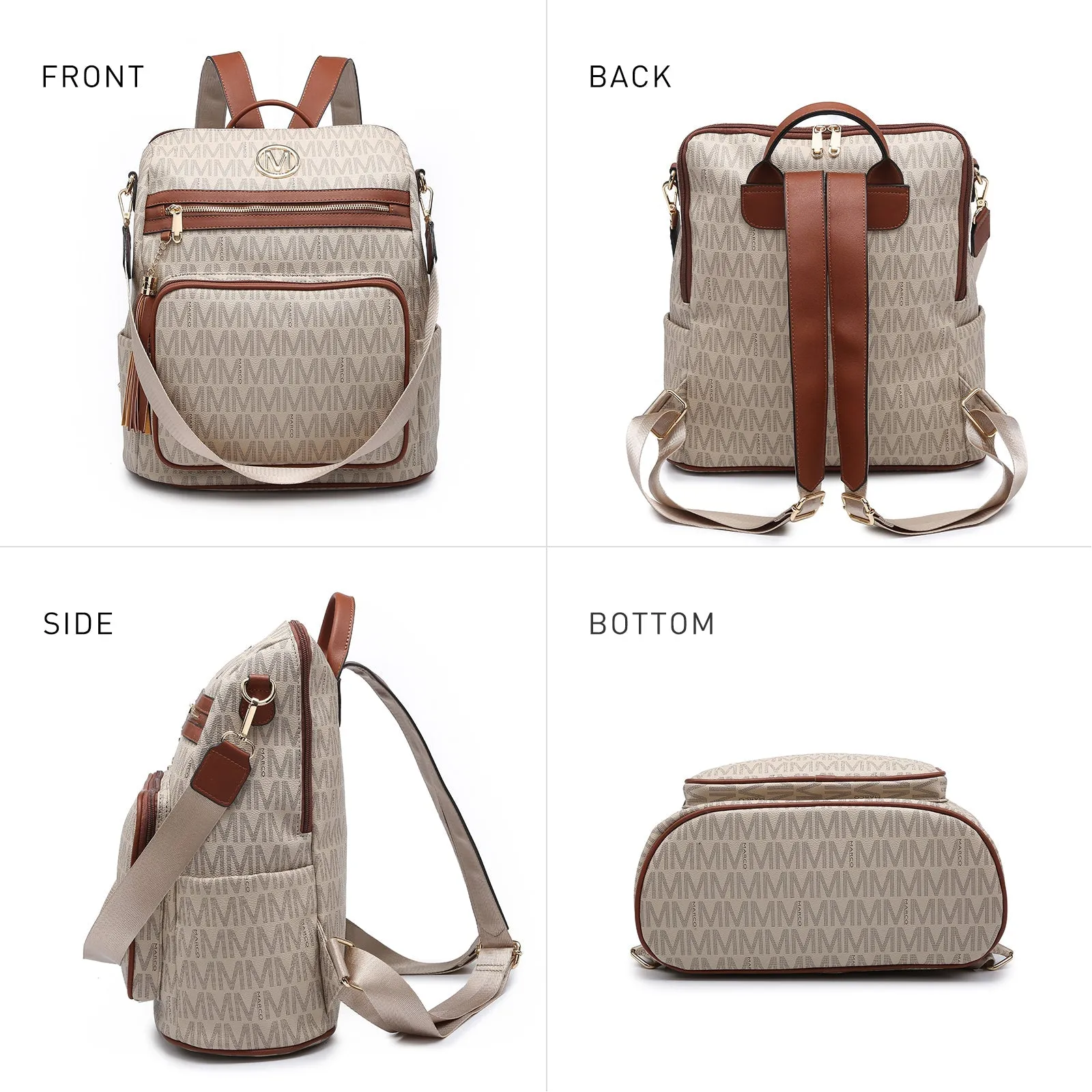 Women Fashion Backpack Purse Large Rucksack Travel Shoulder Bags