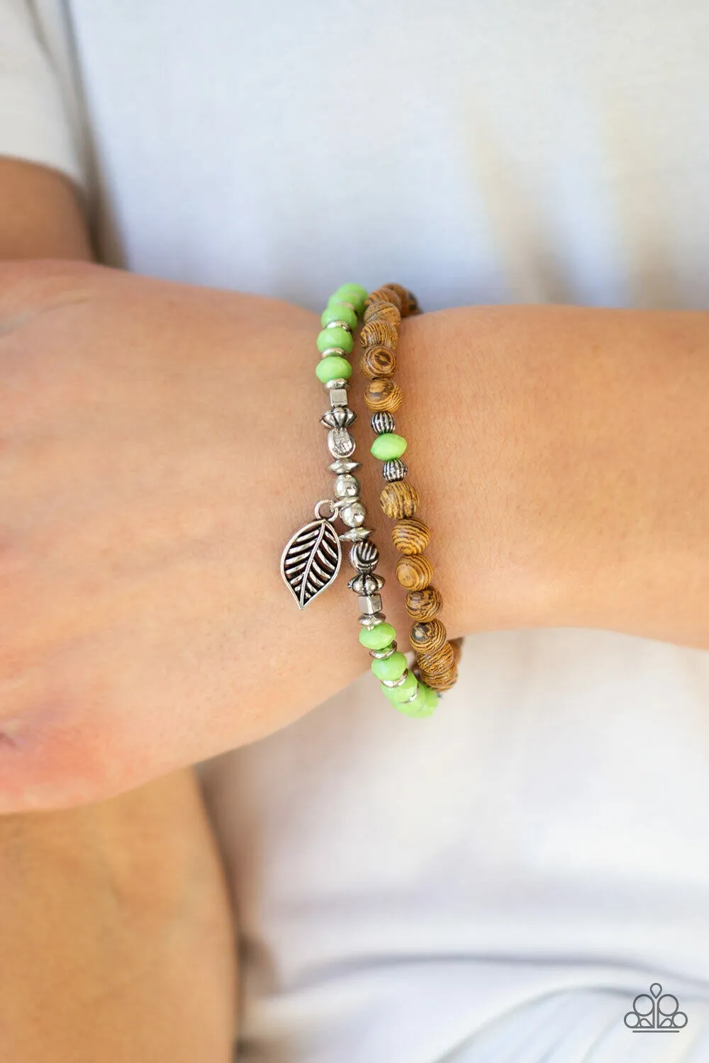 Wonderfully Woodland - Green Bracelet