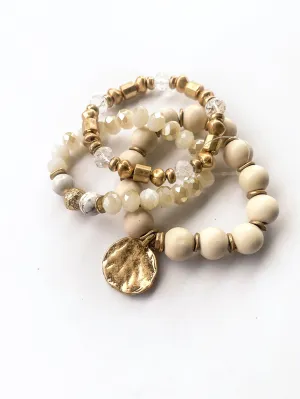 Wooden Bangle Stack
