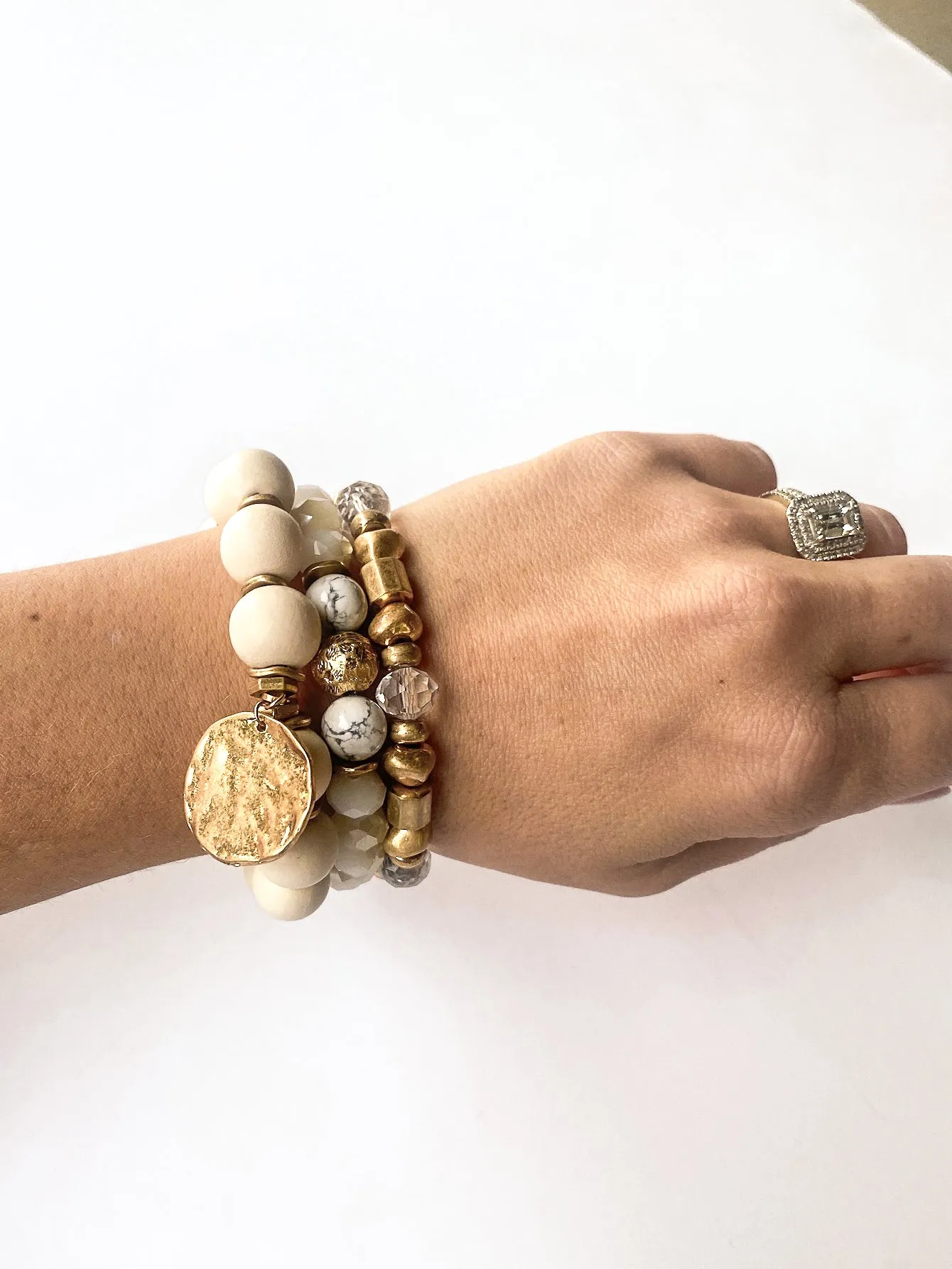 Wooden Bangle Stack
