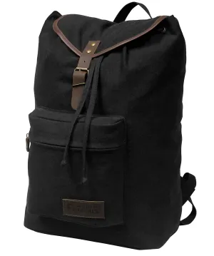 World Famous Georgina Canvas 23L Daypack with Padded Laptop Sleeve