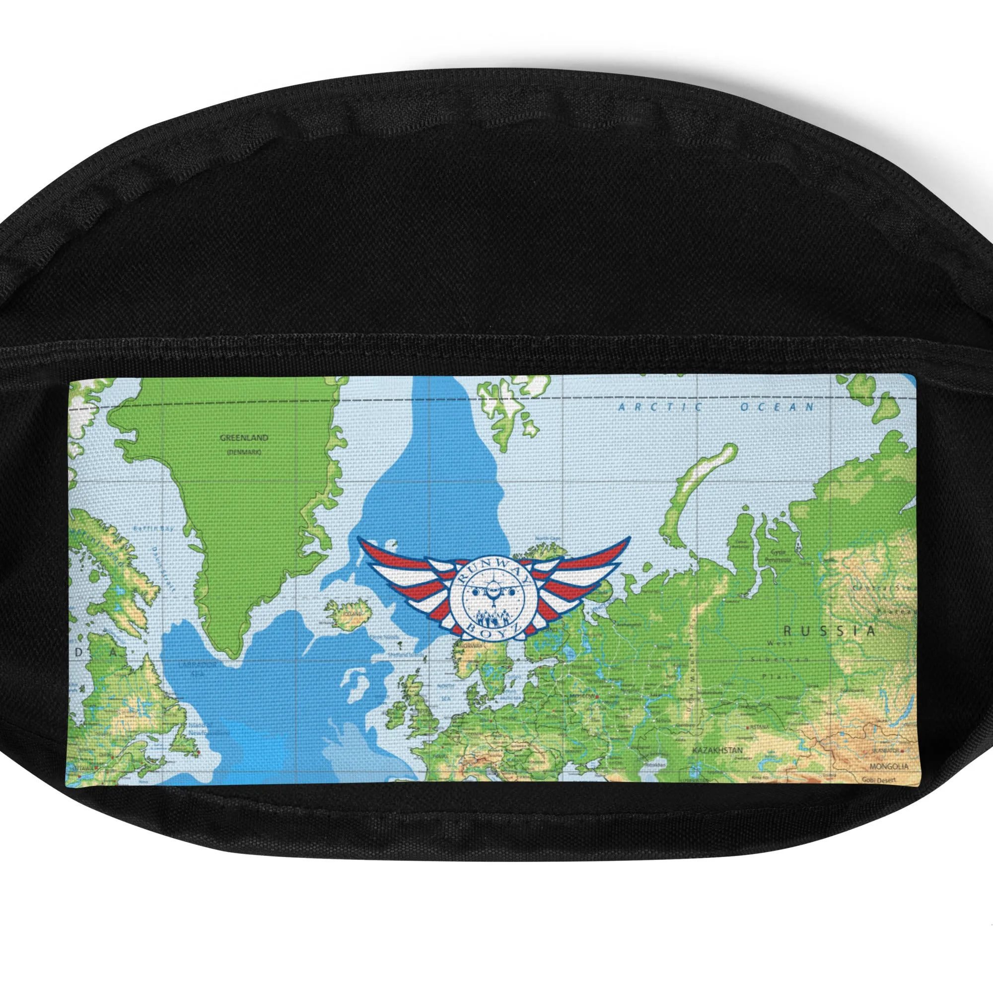 World Map Fanny Pack