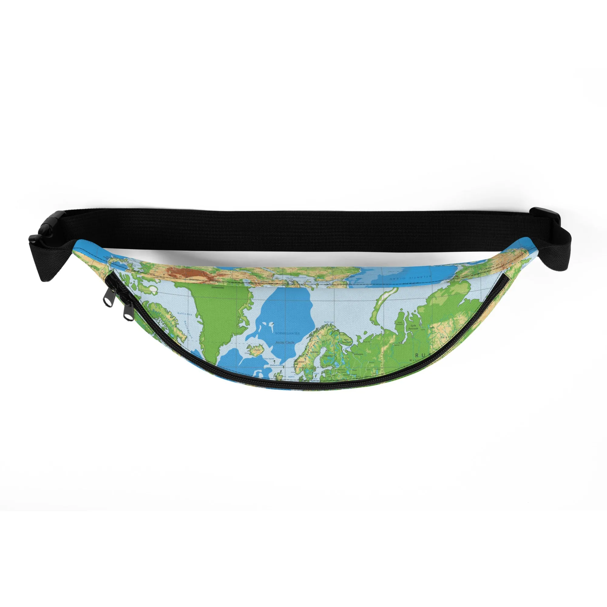 World Map Fanny Pack