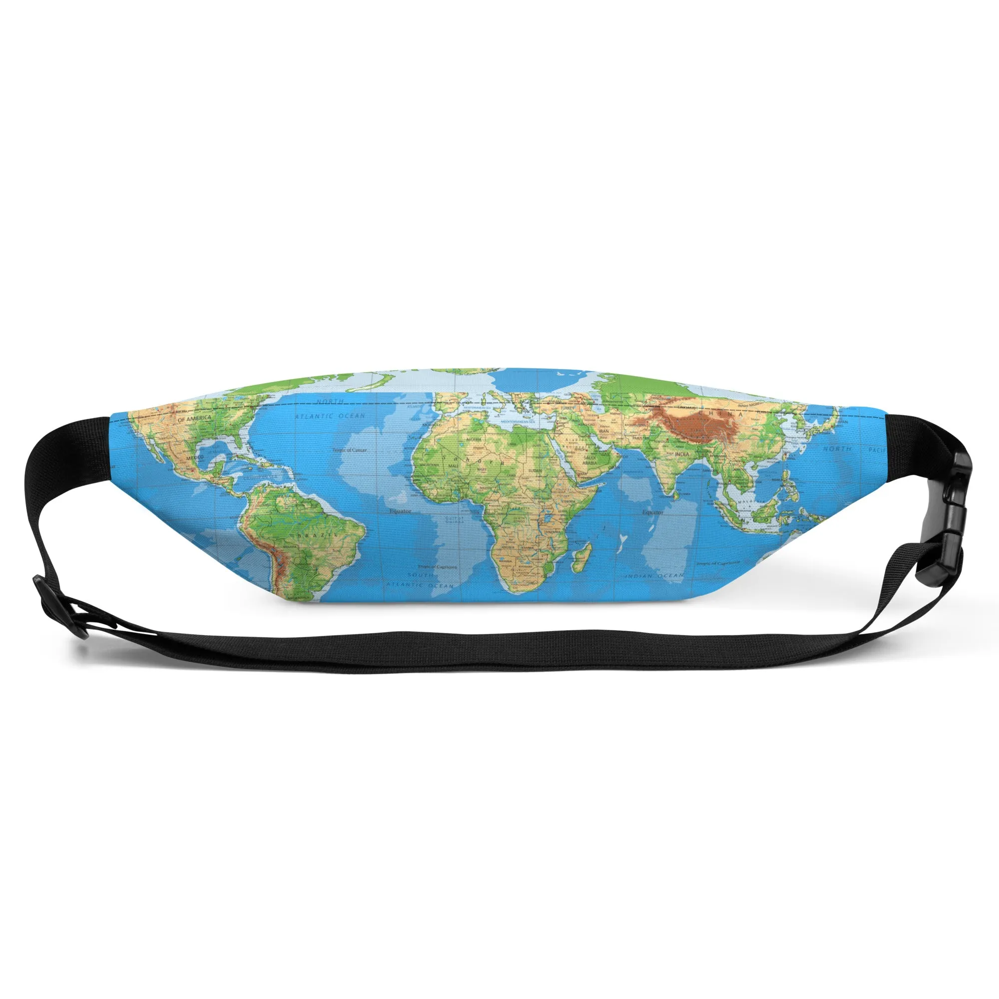 World Map Fanny Pack