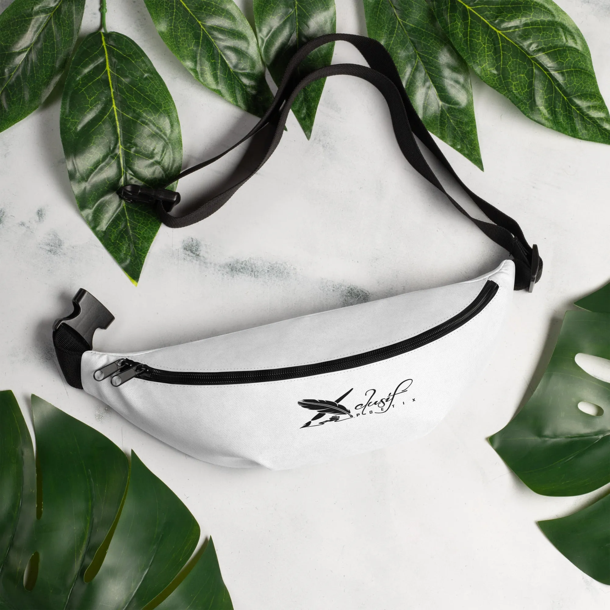 XCLUSIF POETIX WHITE & BLACK Fanny Pack