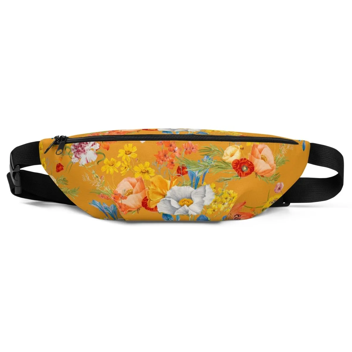 Yellow Floral Fanny Pack