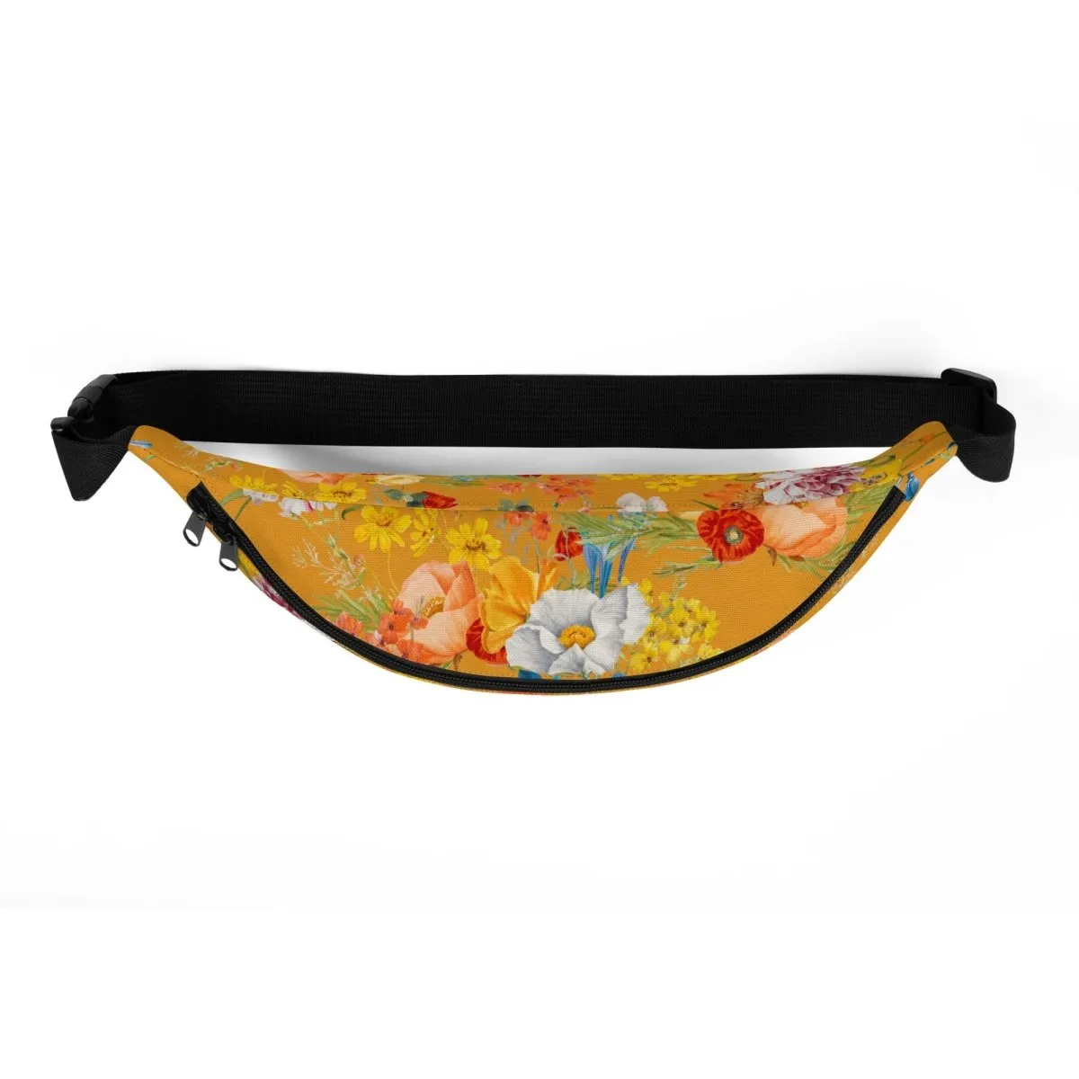 Yellow Floral Fanny Pack