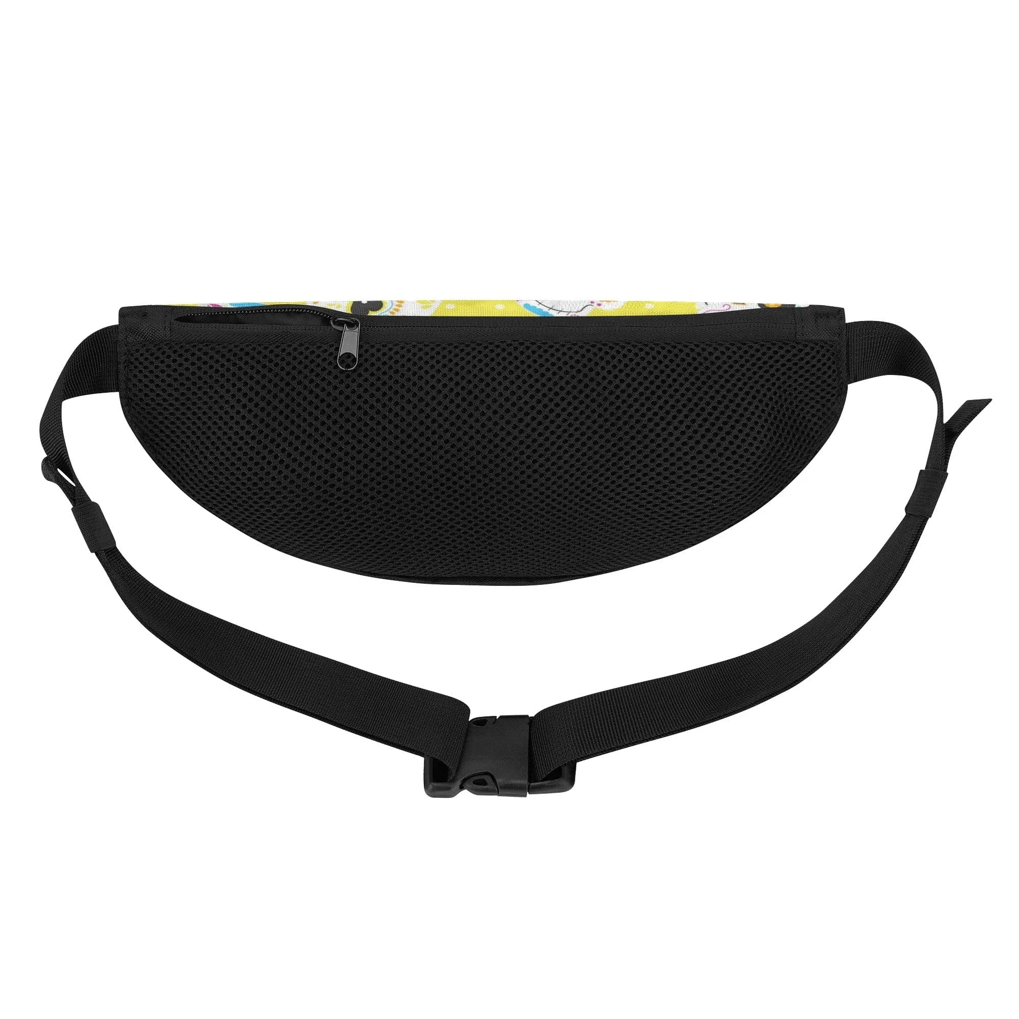 Yellow Mexican Sugar Skull Large Waist Pack