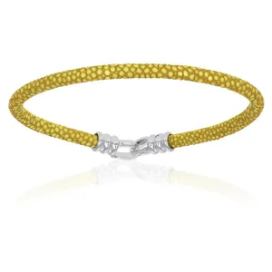 Yellow stingray bracelet (Unisex)