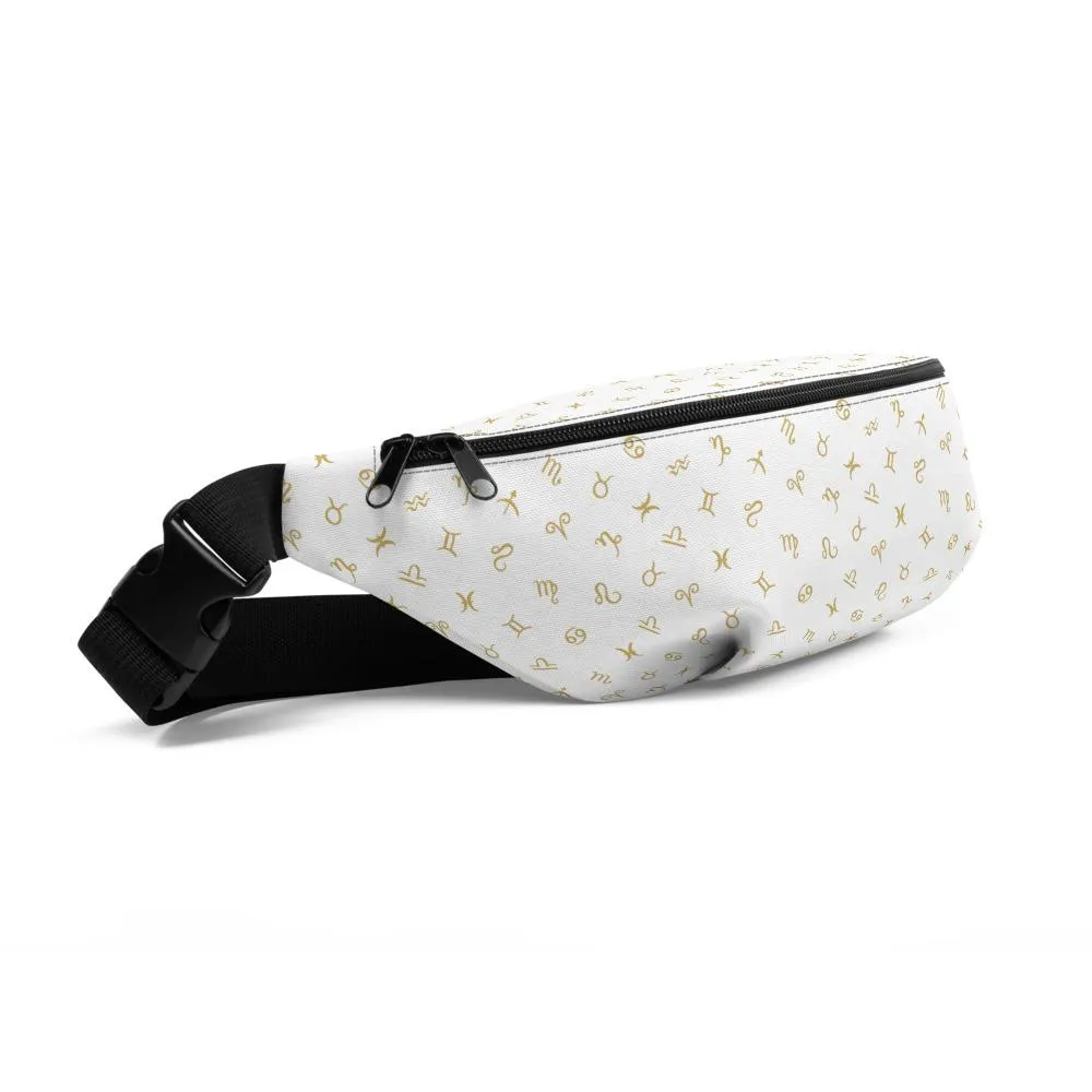 Zodiac Logo Fanny Pack Black/White