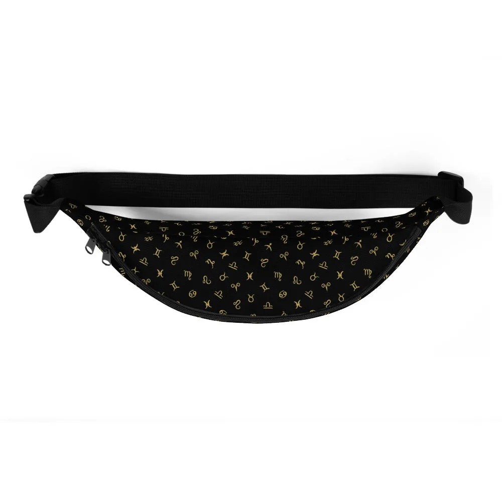 Zodiac Logo Fanny Pack Black/White