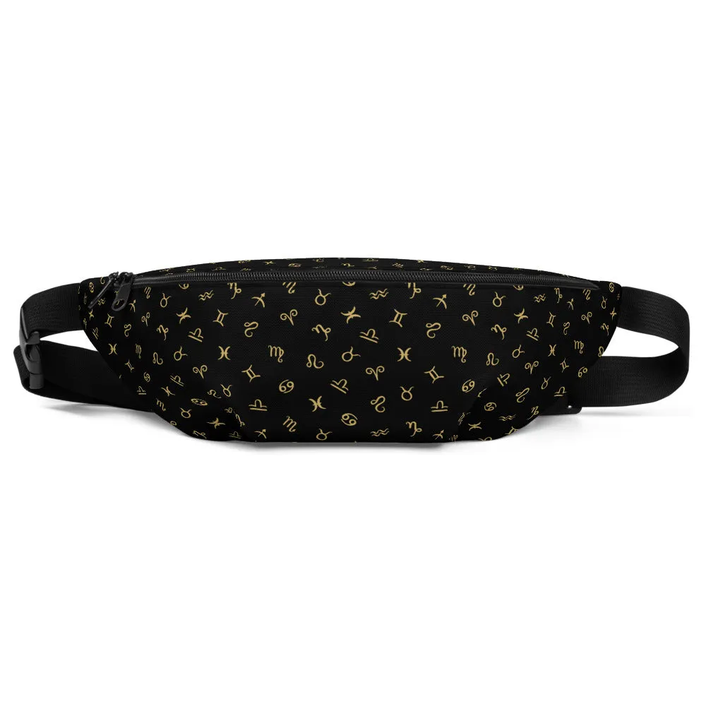 Zodiac Logo Fanny Pack Black/White