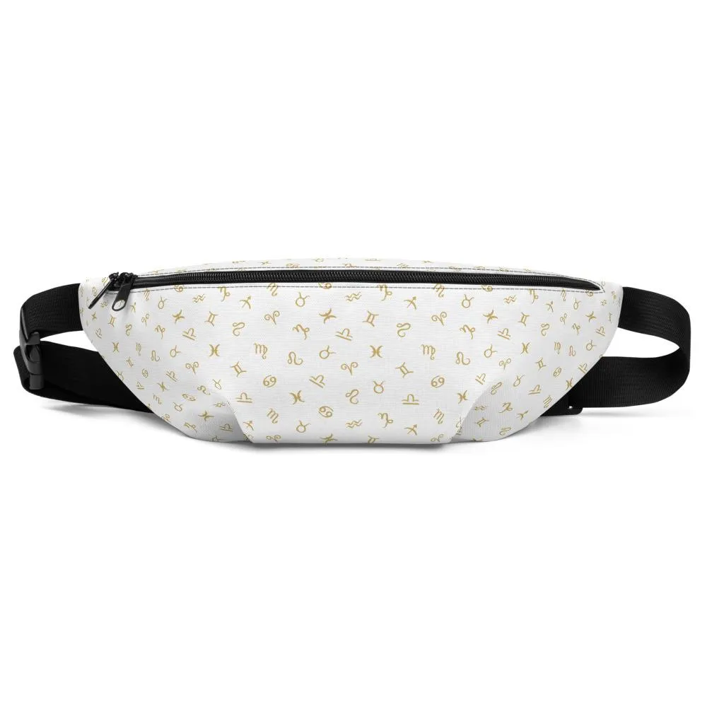 Zodiac Logo Fanny Pack Black/White