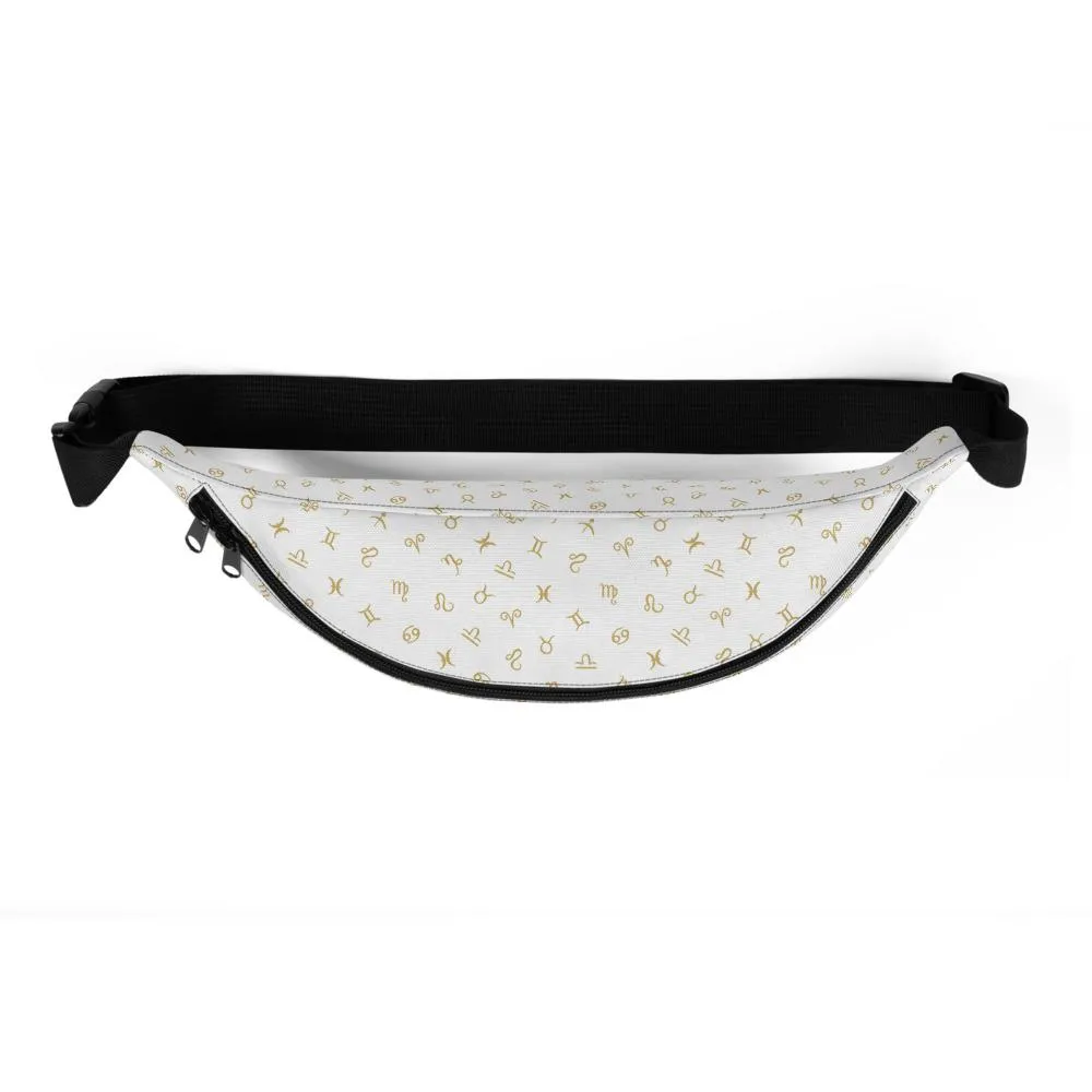 Zodiac Logo Fanny Pack Black/White