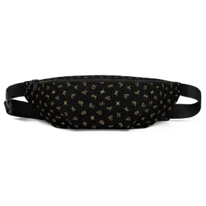 Zodiac Logo Fanny Pack Black/White