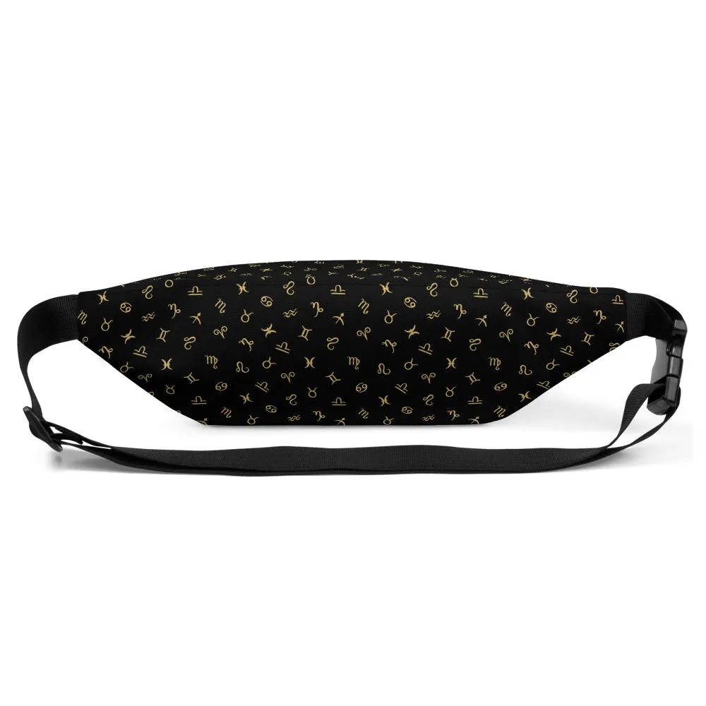Zodiac Logo Fanny Pack Black/White