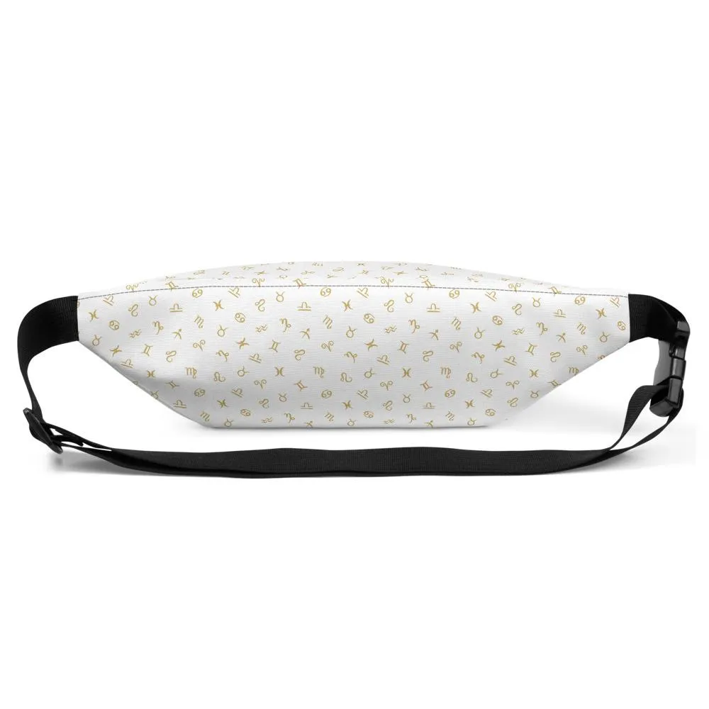 Zodiac Logo Fanny Pack Black/White
