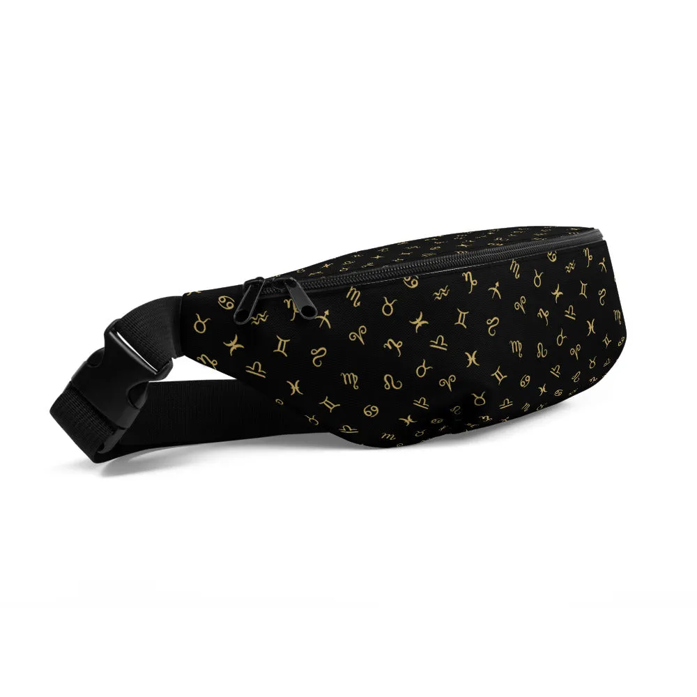 Zodiac Logo Fanny Pack Black/White